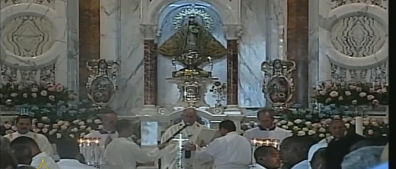 El Papa en el Cobre: "La patria cubana naci&oacute; y creci&oacute; al calor de la Virgen de la Caridad"