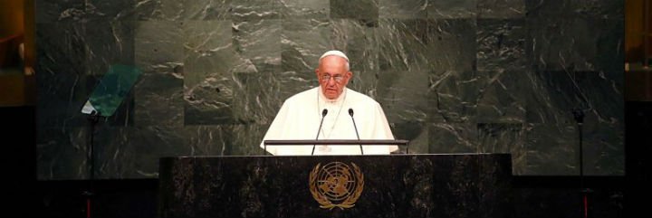 Un Papa en el palacio de cristal de la ONU