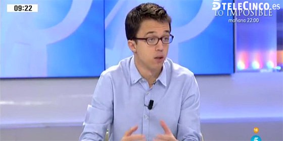 El podemita Errej&oacute;n cabrea al PSOE por una foto insultante en Twitter