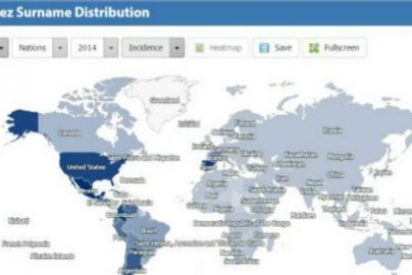 El portal para buscar por el mundo a quienes tienen tu apellido y saber d&oacute;nde viven