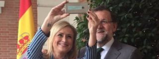 Cifuentes traslada la "buena salud" de su relaci&oacute;n con Ciudadanos a Rajoy