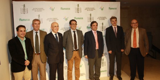 La Junta Directiva del Colegio de Médicos de Cáceres se reúne con el nuevo consejero de Sanidad