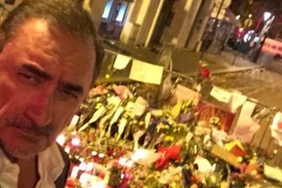 Carlos Herrera se pronuncia sobre su pol&eacute;mico 'selfie' en Par&iacute;s: "Los memes son geniales"