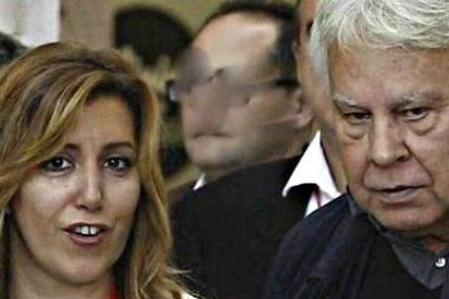 Susana D&iacute;az exige a Podemos que se meta los refer&eacute;ndum independentistas por donde le quepan