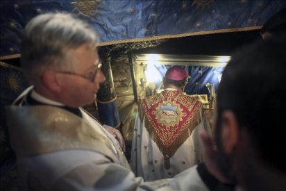 El patriarca de Jerusalén pide por "los millones de refugiados que viven en campamentos y chabolas"