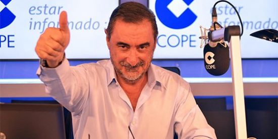 EGM: Euforia en COPE: Carlos Herrera sube un mill&oacute;n de oyentes en su estreno