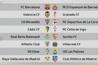 Copa del Rey: derbis catal&aacute;n, andaluz y madrile&ntilde;o en octavos de final