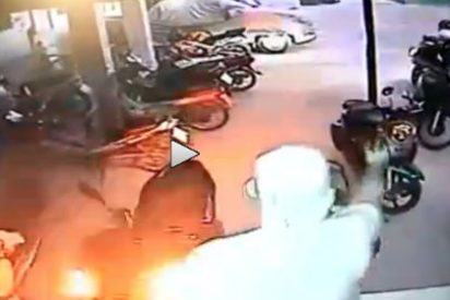 As&iacute; dejan parapl&eacute;jico al ladr&oacute;n de poca monta que quiso robar una moto