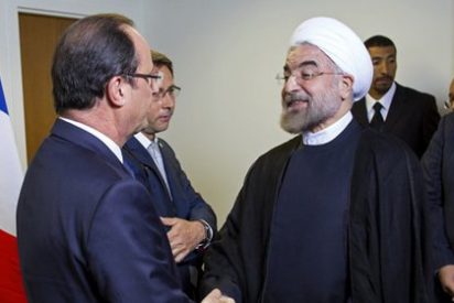 El iran&iacute; Rohani exig&iacute;a que no hubiera vino en el men&uacute; y Hollande decidi&oacute; que mejor cenara en su hotel