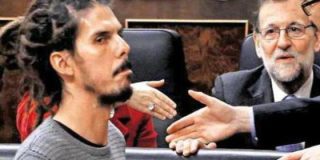 El 'rasta' podemita Alberto Rodr&iacute;guez: "En el PSOE hablan siete voces"