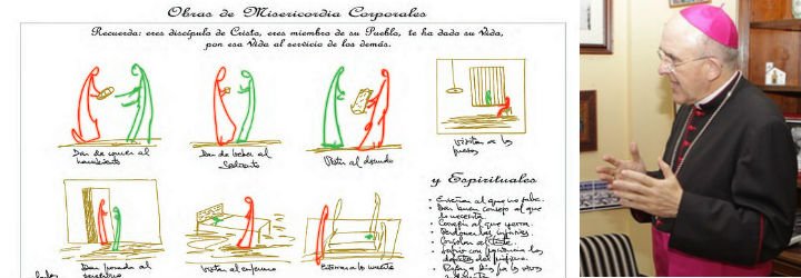Los dibujos de Osoro para el A&ntilde;o de la Misericordia