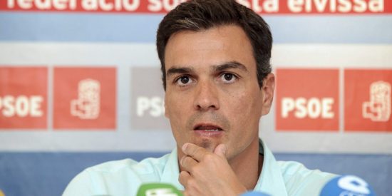 "Pedro S&aacute;nchez no es un candidato, es un desprop&oacute;sito"