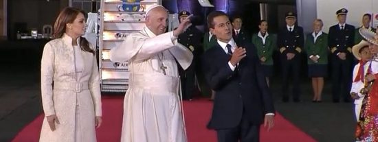 El Papa "Pancho" ya est&aacute; en M&eacute;xico