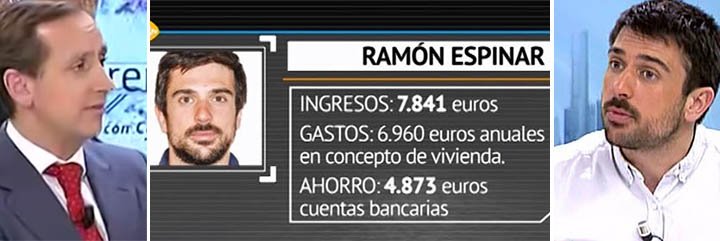 Carlos Cuesta y Ramón Espinar.