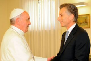 "Para el Papa primero el Pueblo, después Macri"