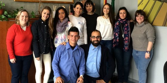Jóvenes de Colombia y Extremadura conviven durante una semana en el marco de una red educativa de trabajo común