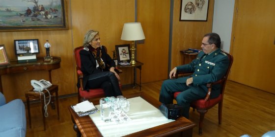 Miguel Olivares, nuevo coronel de la Guardia Civil en Extremadura