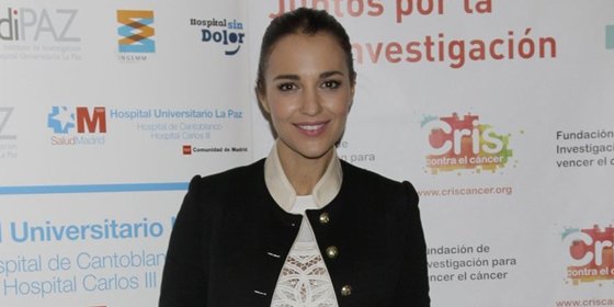 Paula Echevarría: "Da igual si es por sanidad pública o privada, cada uno que vaya donde pueda"