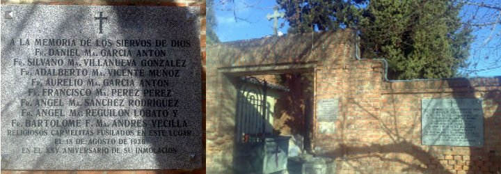 El Arzobispado de Madrid critica la retirada de una placa de unas carmelitas asesinadas