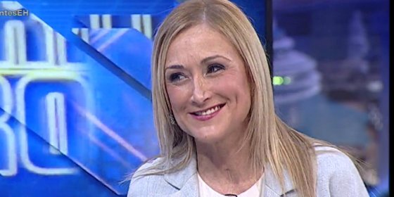 Cristina Cifuentes: "El desbloqueo de Telemadrid est&aacute; en manos de PSOE y Podemos"
