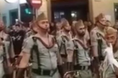 El mal trago del legionario que pierde el paso drogado en la procesi&oacute;n de Antequera