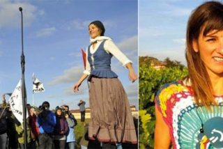 El patoso baile homenaje de una periodista de ETB al etarra Otegi