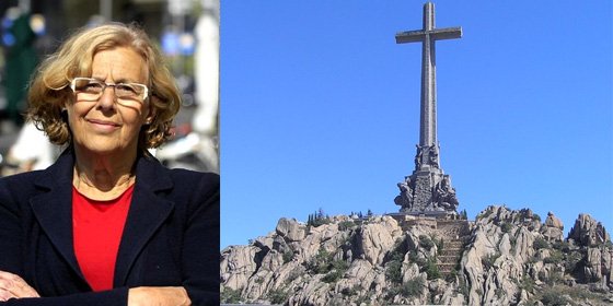 'Imagine Carmena' vuelve a la carga: "Me gustar&iacute;a que el Valle de los Ca&iacute;dos se llamase el 'Valle de la paz'"