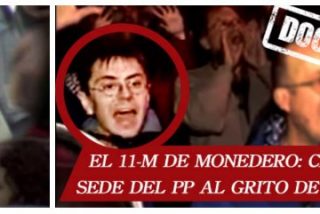 As&iacute; asediaban Pablo Iglesias y Monedero las sedes del PP mientras Madrid contaba los cad&aacute;veres del 11-M