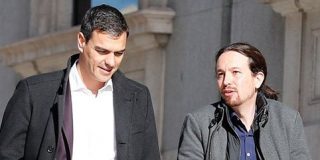 Mayte Alcaraz se carcajea del paseo de Sánchez e Iglesias: "Eran el remedo de un vídeoclip de El Corte Inglés"