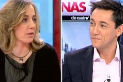 A Javier Ruiz se le rebela Tania S&aacute;nchez recordando su &eacute;poca de reina de las tertulias