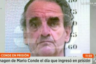 La imagen de Mario Conde el d&iacute;a de su ingreso en prisi&oacute;n