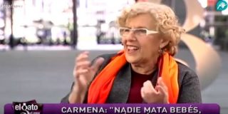 Las paridas de la sabionda Carmena: "No se aborta matando beb&eacute;s, no son personas"