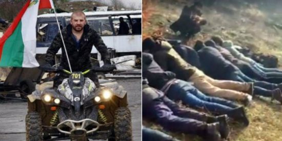 El feroz luchador que 'caza' inmigrantes con una moto: "&iexcl;Son gente asquerosa!"