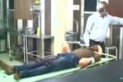 El ofendido padre le corta las manos al violador de su hija de 7 meses