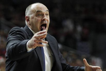 Laso explota por el arbitraje en el Laboral Kutxa Baskonia-Real Madrid: "Lo he visto durante toda la Euroliga, una falta de respeto"