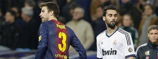 El resentido Piqu&eacute; se pica con Arbeloa tras la derrota en Anoeta
