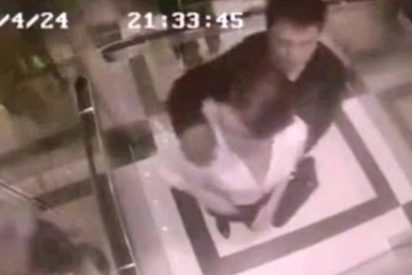 La paliza de una mujer al acosador que le mete mano en el ascensor