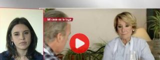 Irene Montero 'dispara' a Aguirre: "Siento tristeza por la se&ntilde;ora condesa"
