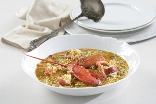 Receta: arroz caldoso con bogavante