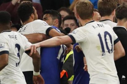 Al descubierto TODA la pelea entre Chelsea y Tottenham en el t&uacute;nel de vestuarios