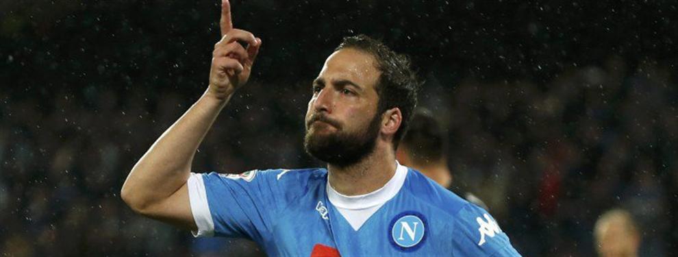 Antonio Conte, confiado: Sus planes para contar con Higua&iacute;n la pr&oacute;xima temporada