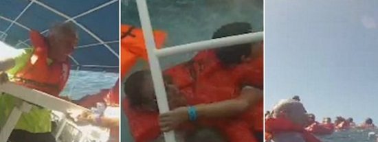 [V&Iacute;DEO] El aterrador naufragio del barco con turistas en Costa Rica