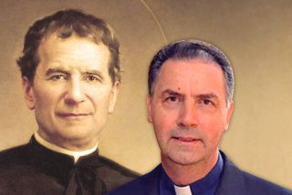 Homenaje a Mam&aacute; Margarita y Don Bosco en la iglesia de San Ant&oacute;n