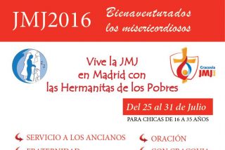 JMJ 2016, con las Hermanitas de los Pobres en Madrid