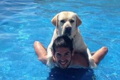 Isco descubre su particular relaci&oacute;n con su perro Messi