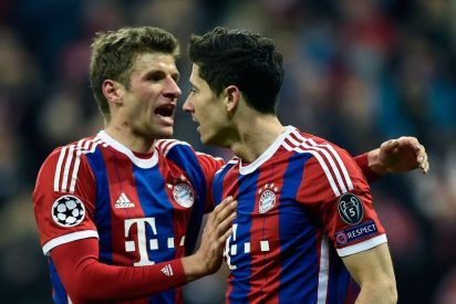 Los dos jugadores del Bayern que tienen ganas de que se vaya Pep Guardiola son Thomas Muller y Lewandowski