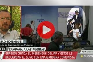 Echenique: "Si algo significa el merengue del PP es que hay una &eacute;lite ha vivido de fiesta"