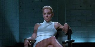 Sharon Stone en Instinto B&aacute;sico