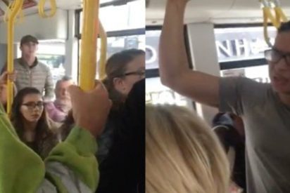 [V&Iacute;DEO] Brutal ataque racista en un tranv&iacute;a de Manchester con el Brexit por montera