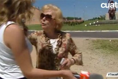 La madre de Francisco Granados se l&iacute;a a leches con unos periodistas de Cuatro